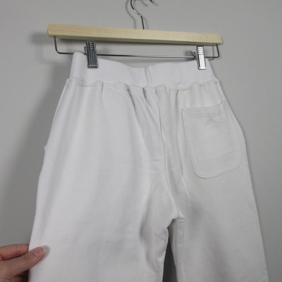 Baldinini Women Sweatpants XS 38 White Regular Fit 100% Cotton Logo Jogging 372 - Picture 7 of 12